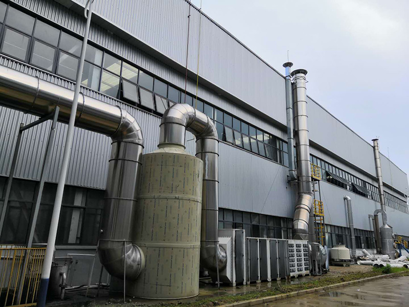 汽车配件制造厂废气处理工程