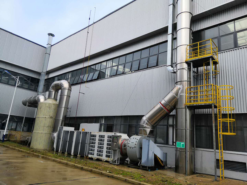 汽车配件制造厂废气处理工程